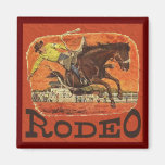 Rodeo-Cowboy Kühlschrankmagnet