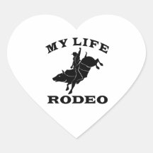 Rodeo mein Leben Aufkleber