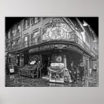 ROEBER'S SALOON - MANHATTAN - 1908 PRINT