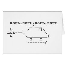 ROFLCOPTER ROFL LOL LOLSPEAK KARTEN