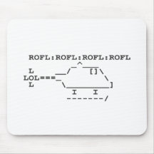 ROFLCOPTER ROFL LOL LOLSPEAK MAUSPADS
