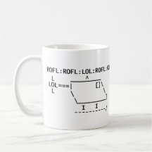 ROFLcopter Tee Tasse