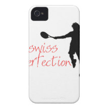 Roger Federer-T-Shirt Schweizer-Perfektion iPhone 4 Hüllen