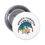 Rollen-Untersetzer-Fanatiker Buttons