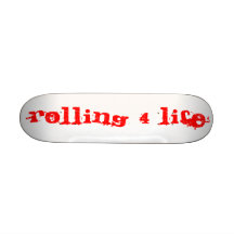 ROLLENDES LEBEN 4 SKATEBOARD DECK