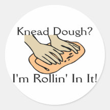 Rollin Teig Runder Sticker