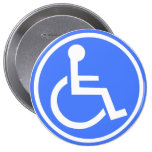 ROLLSTUHL-PARKzone Anstecknadelbuttons