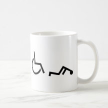Rollstuhlunfall Teetasse