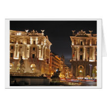 Rom, Italien Karte