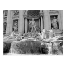 Rom, Trevi-Brunnen-Postkarte