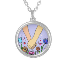 Romantische haltene Hände - verabredete/Jahrestags Schmuck