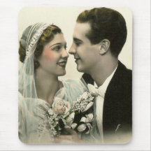 Romantische Hochzeit Mousepad