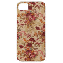 Romantische rote Vintage Rosen  iPhone 5 Etui