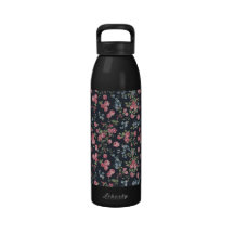 Romantische Vintage Rosen Wasserflaschen