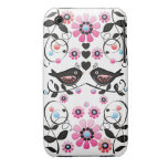 Romantischer iPhone 3 Fall mit Liebe-Vögeln iPhone 3 Cover