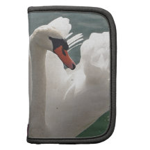 Romantischer weisser Schwan Planer