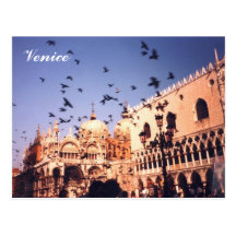 Romantisches Venedig Italien Postkarte