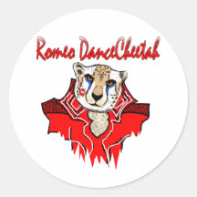 Romeo-Tanz-Gepard Sticker