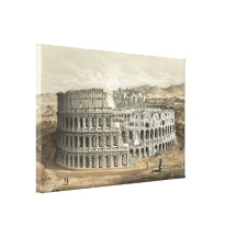 "Römisches Colosseum" Leinwanddrucke