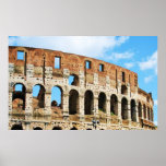 Römisches Colosseum Plakat