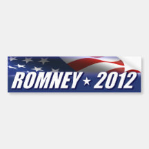 Romney 2012 autoaufkleber