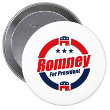 ROMNEY FÜR PRÄSIDENTEN (republikanisch) Button