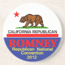 Romney KALIFORNIEN Bierdeckel