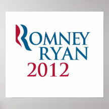 Romney/Ryanplakat 2012