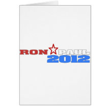 Ron Paul 2012 Grußkarte