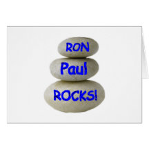 Ron Paul-Felsen! Grußkarten