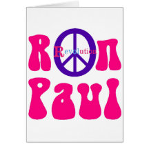 Ron Paul-Friedensrevolution Grußkarten