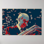 RON PAUL-Hoffnungs-Plakat-Gewohnheits-Hintergrund