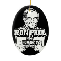 Ron Paul ist meine Homeboy-Verzierung ornaments