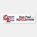 Ron Paul-Kampagne für Freiheits-Revolution Auto Aufkleber