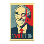 Ron Paul Revolution eingewickelte Leinwand Galerie Gefaltete Leinwand