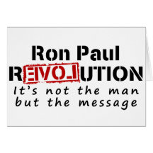 Ron Paul-Revolution nicht der Mann aber die Mittei Karte