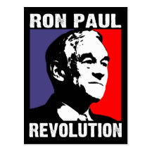Ron Paul-Revolution Postkarten