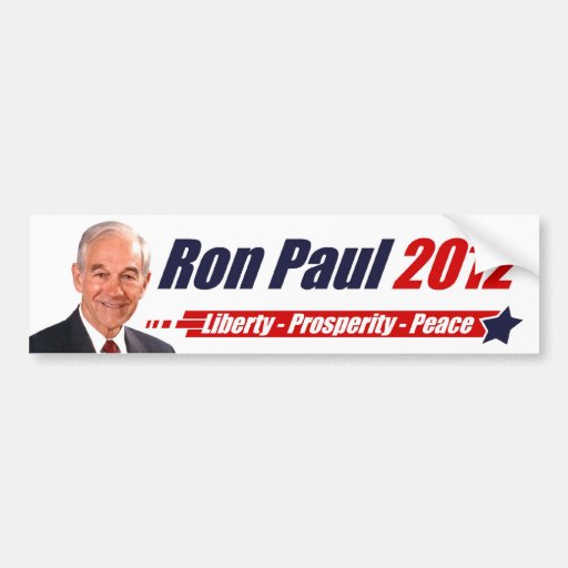 Ron PaulAutoaufkleber 2012