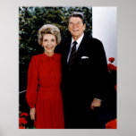 Ronald 1985 und Nancy Reagan Posterdrucke