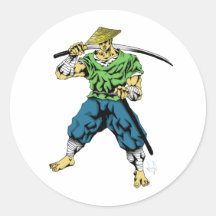 Ronin Runder Aufkleber