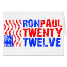 RONPAUL 2012 GRUßKARTEN