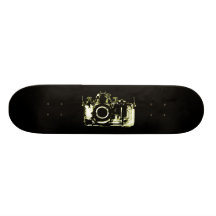 RÖNTGENBLICK-KAMERA - GELB SKATEBOARDDECK