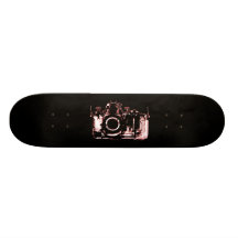RÖNTGENBLICK-KAMERA - ROT PERSONALISIERTES SKATEDECK