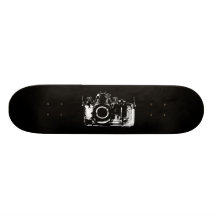 RÖNTGENBLICK-KAMERA - SCHWARZES U. WEISS INDIVIDUELLE SKATEDECKS