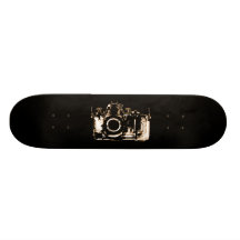 RÖNTGENBLICK-KAMERA - SEPIA SKATEBOARD DECK