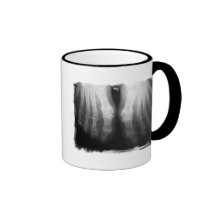 Röntgenstrahl-Fuß-menschliches Skeleton Knochen-Sc Kaffee Haferl