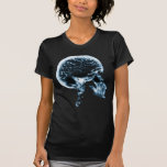 RÖNTGENSTRAHL-SCHÄDEL-GEHIRN - BLAU TSHIRTS