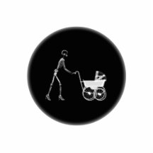 Röntgenstrahl-Skeleton Mamma u. Baby - ursprünglic Acrylausschnitte