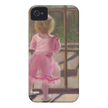 rosa Ballerina iPhone 4 Case-Mate Hülle