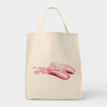 Rosa Ballett-Schuhe Tasche